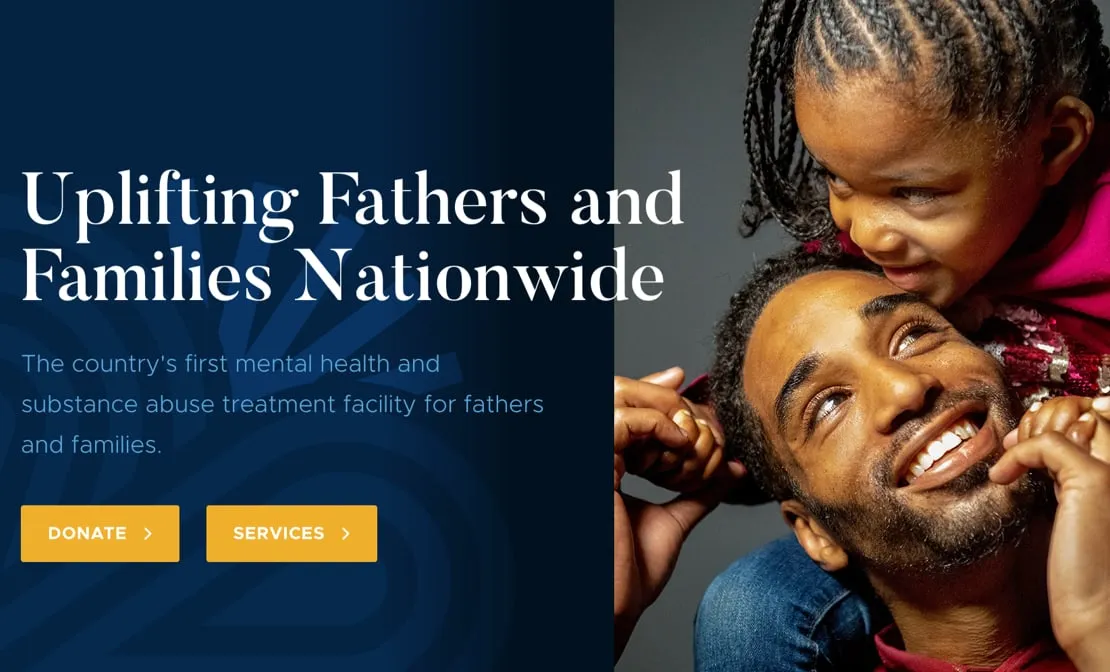 Father's Uplift Website Design